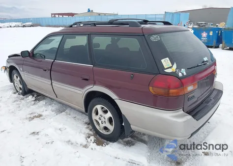 1999 Subaru Legacy 30Th Ann. Outback Ltd./Outback z USA, uszkodzony, nr VIN 4S3BG6854X7626224